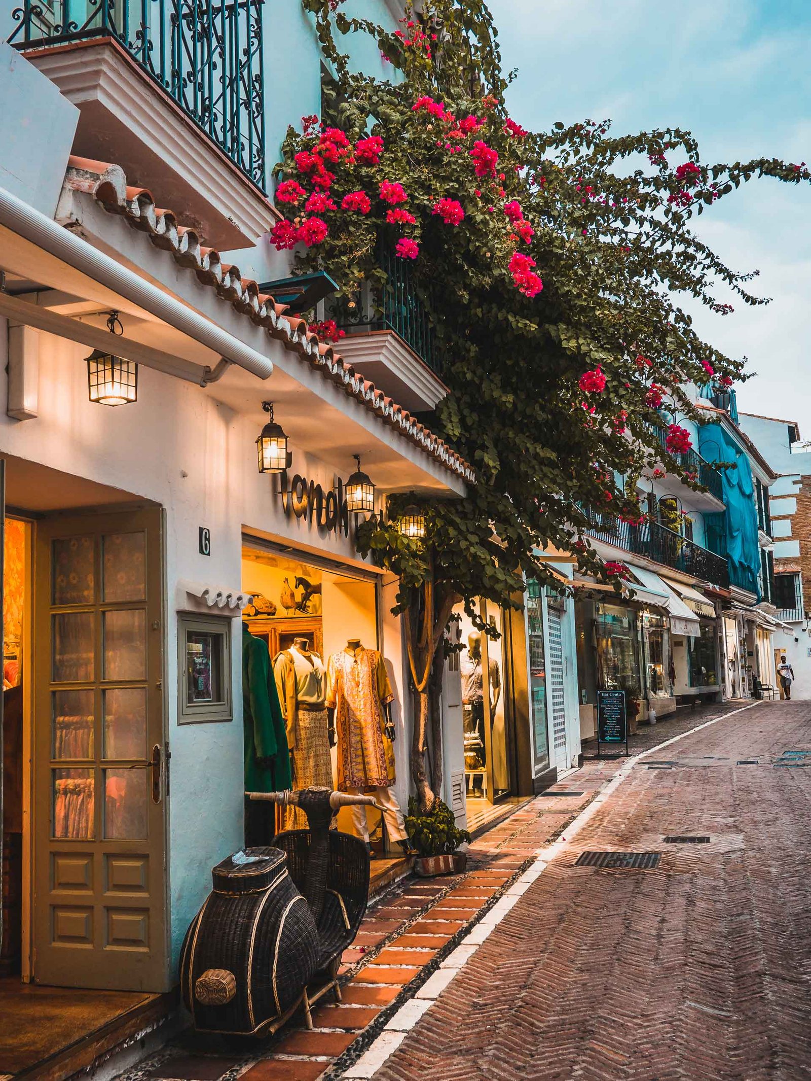 Compras en el casco antiguo de Marbella